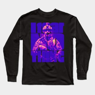 I Fear Nothing Bearded Soldier Long Sleeve T-Shirt